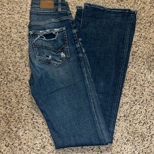 Buckle Bootcut Jeans